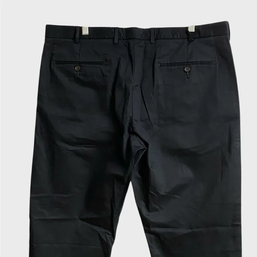 NWT J. Crew Ludlow Men's Slim-fit Pants Size 38x32 3XDRY Dark Navy Chinos Preppy